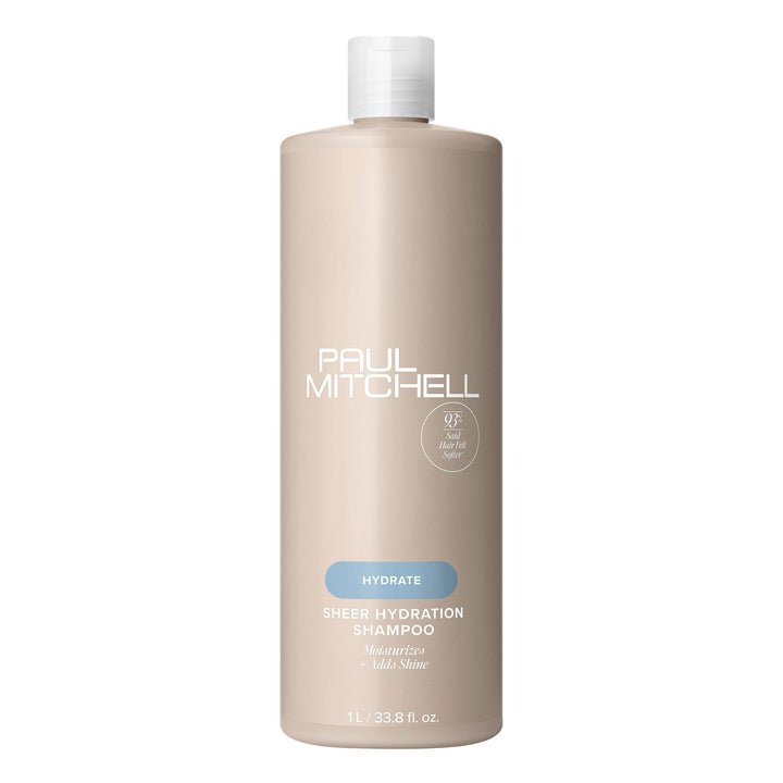 Paul Mitchell front bottle view showing brand and hydration benefits