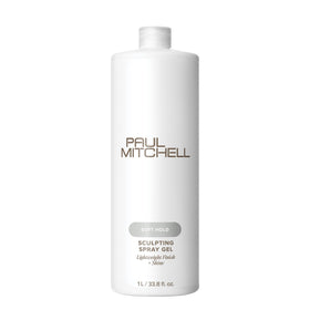 Paul Mitchell bottle front view showing label and size, emphasizes professional quality