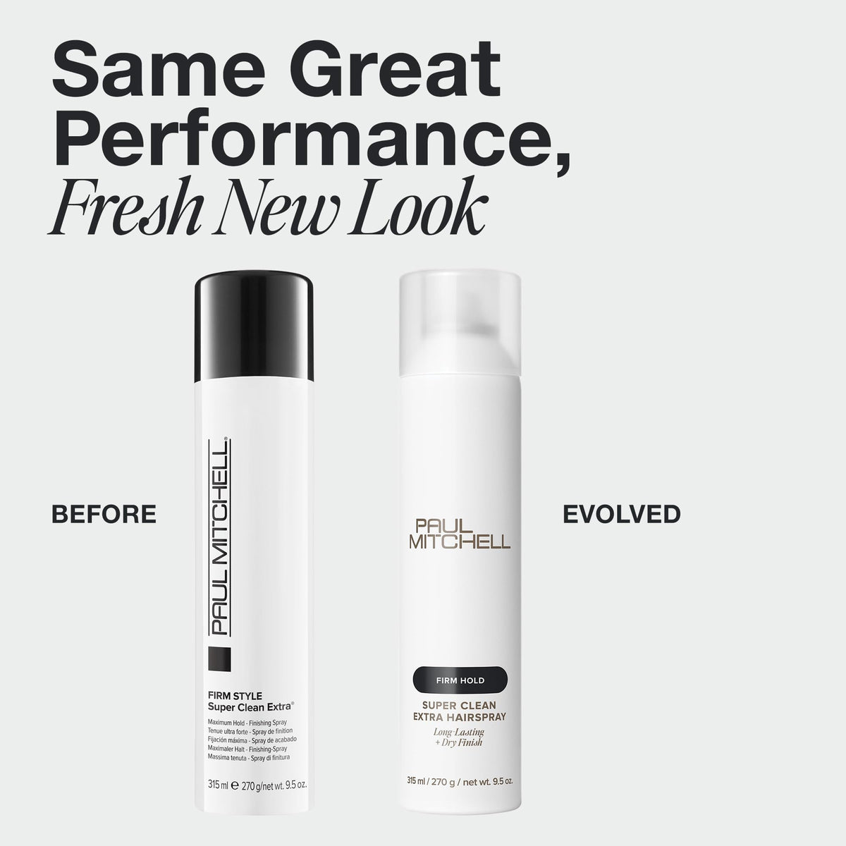 Paul Mitchell nozzle close-up showing precise fine mist spray