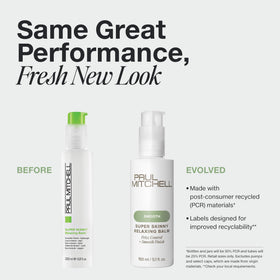 Paul Mitchell close-up of balm texture highlighting lightweight spreadability