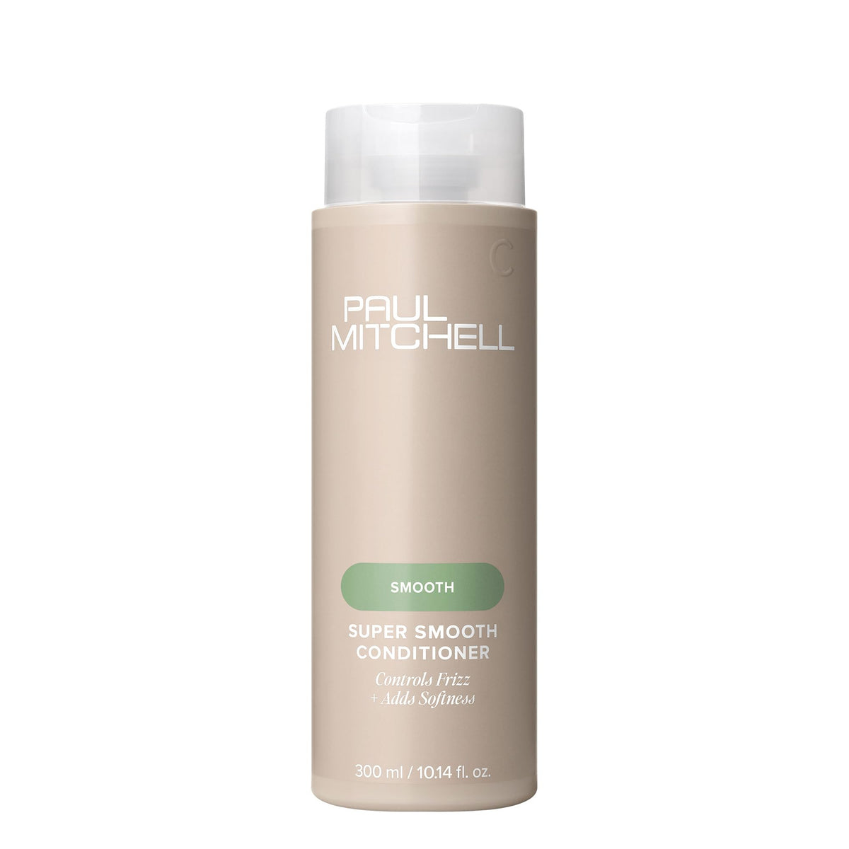 Paul Mitchell Super Smooth front packaging showing bottle and brand for clear product identification and benefit