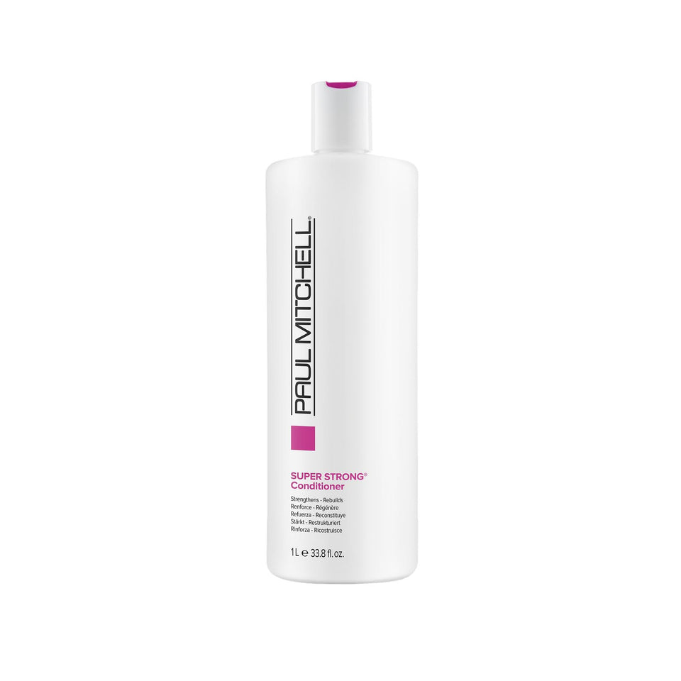 Paul Mitchell Super Strong front packaging showing size and branding for salon use