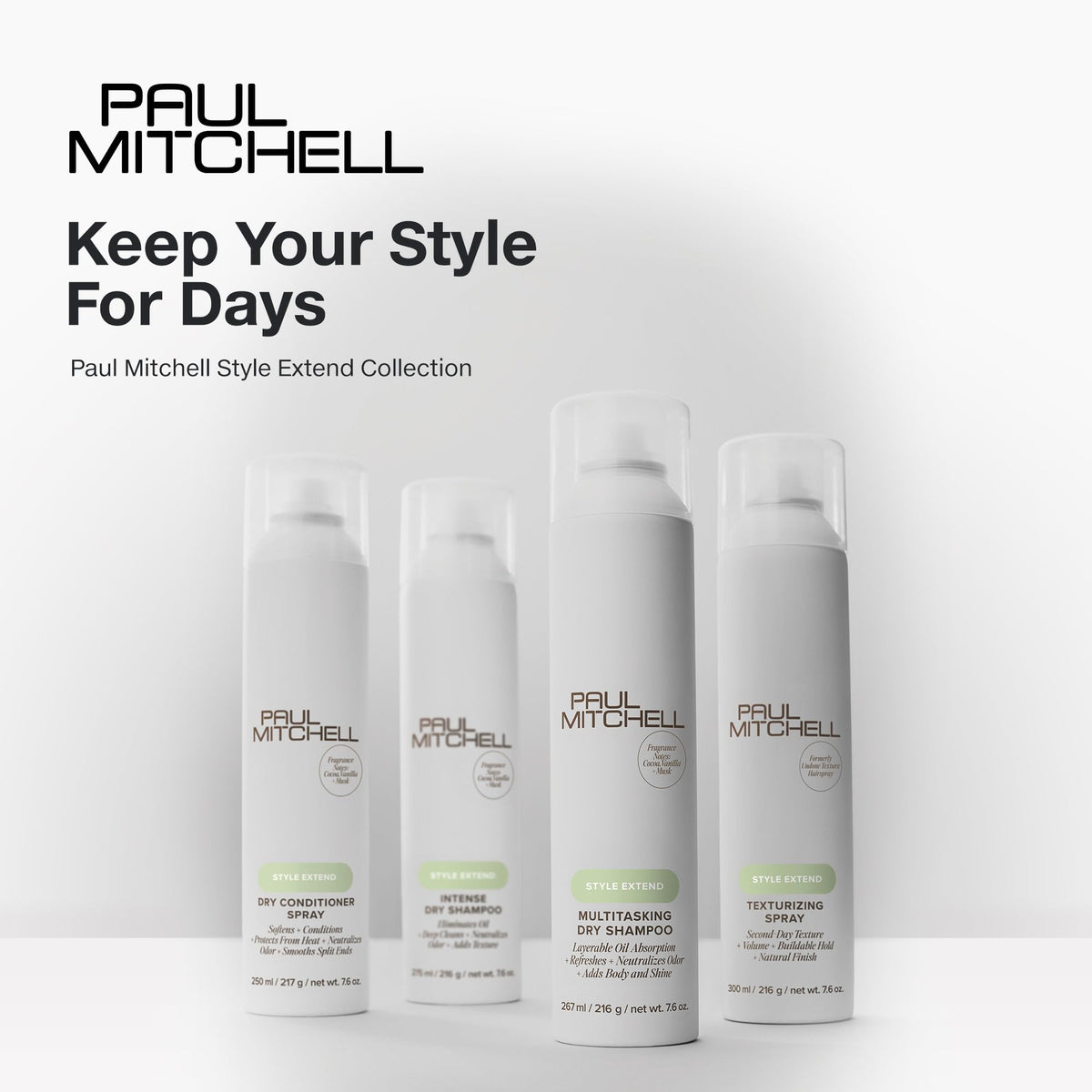 Paul Mitchell in bathroom lifestyle scene inspires daily styling and quick refresh