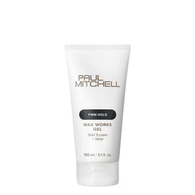 Paul Mitchell Wax Works front packaging showing product and bold shine benefits