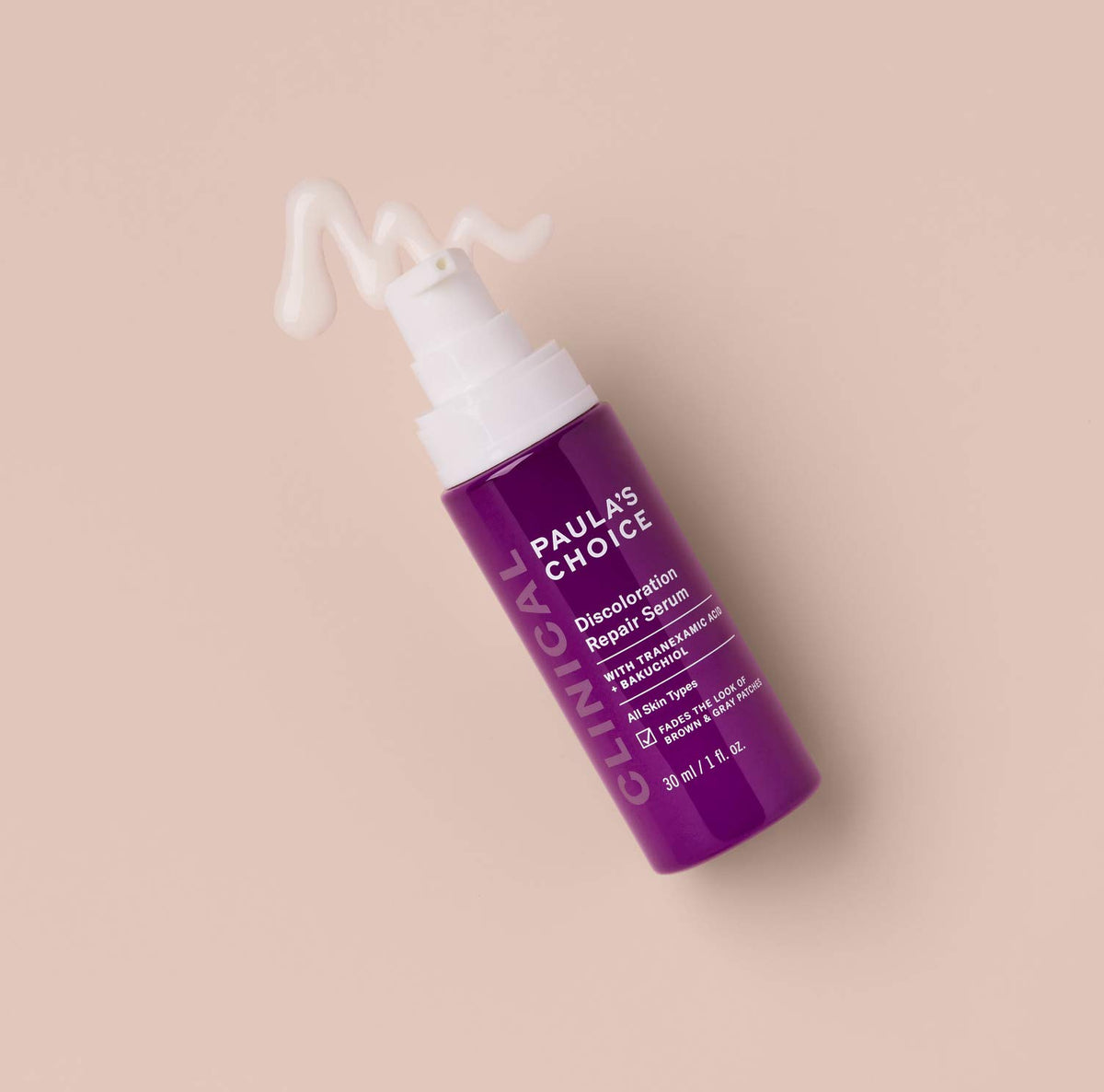 Paula's Choice application photo of hand applying serum to cheek for targeted spot care