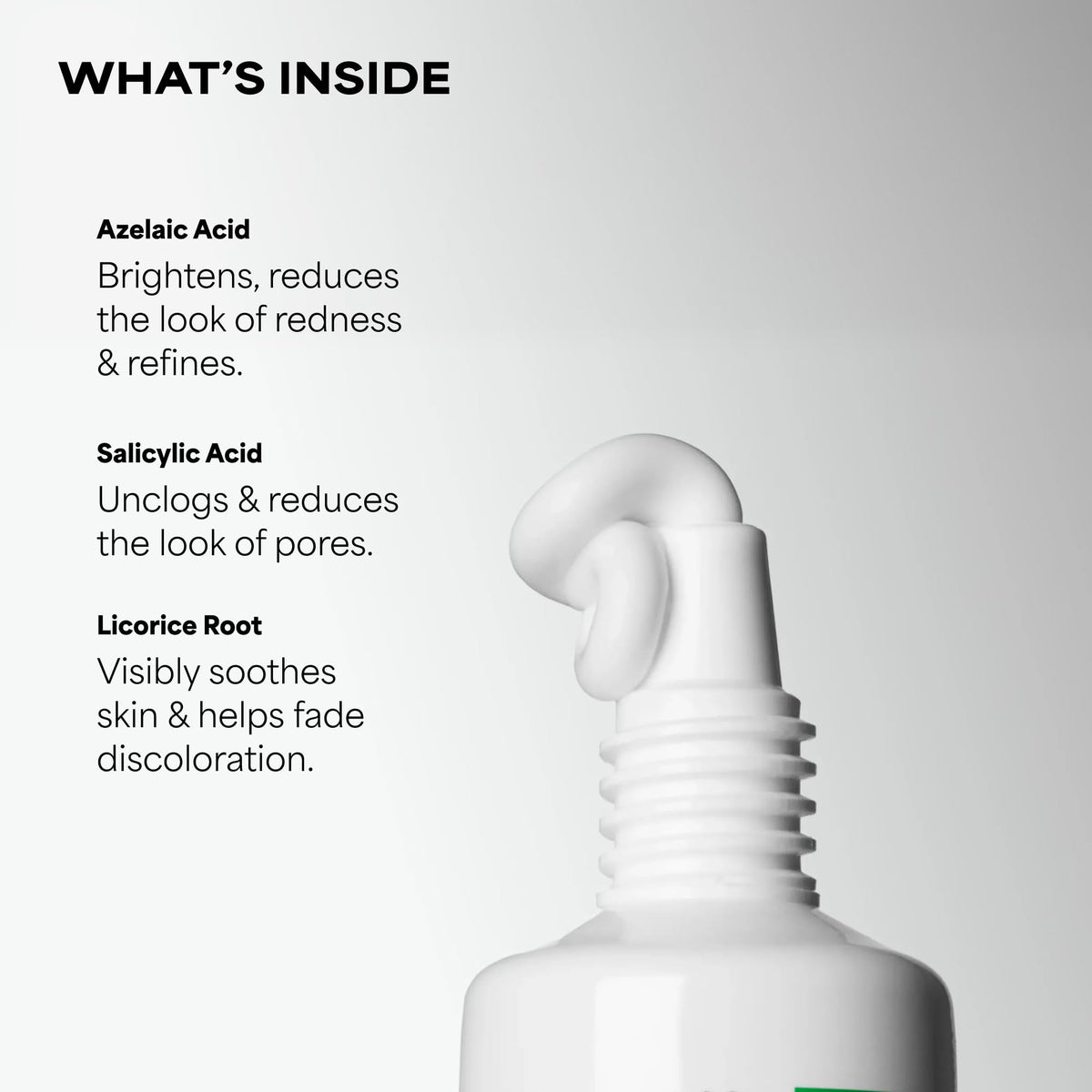 Paula's Choice applying booster to cheek spot to reduce discoloration