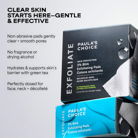 Paula's Choice before-and-after comparison showing improved skin texture benefit