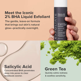 Paula's Choice BHA liquid dropper detail showing targeted pore-clearing action