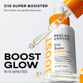 Paula's Choice bottle label detail highlighting active ingredients and strength