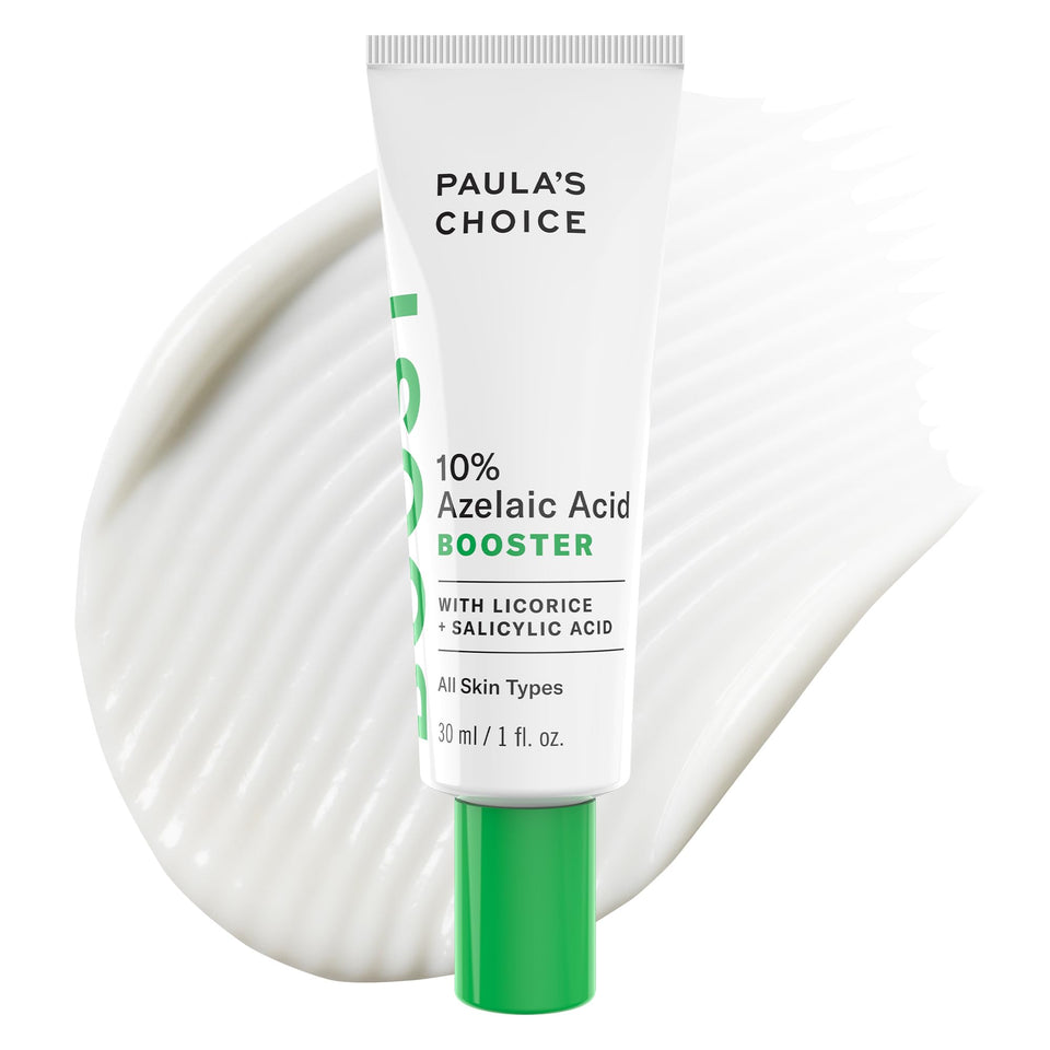 Paula's Choice front packaging showing lightweight booster benefits
