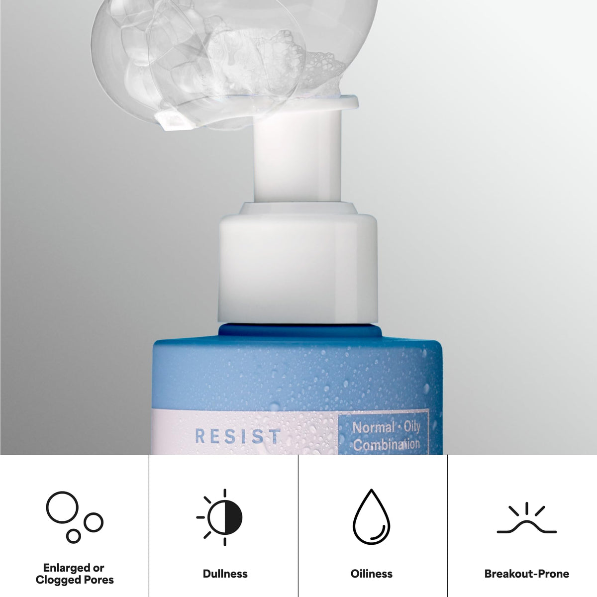 Paula's Choice bottle staged with serum and SPF for routine synergy