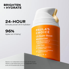 Paula's Choice texture swatch lightweight finish and quick absorption