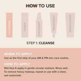 Paula's Choice cleanser creamy gel texture close-up for hydrating feel