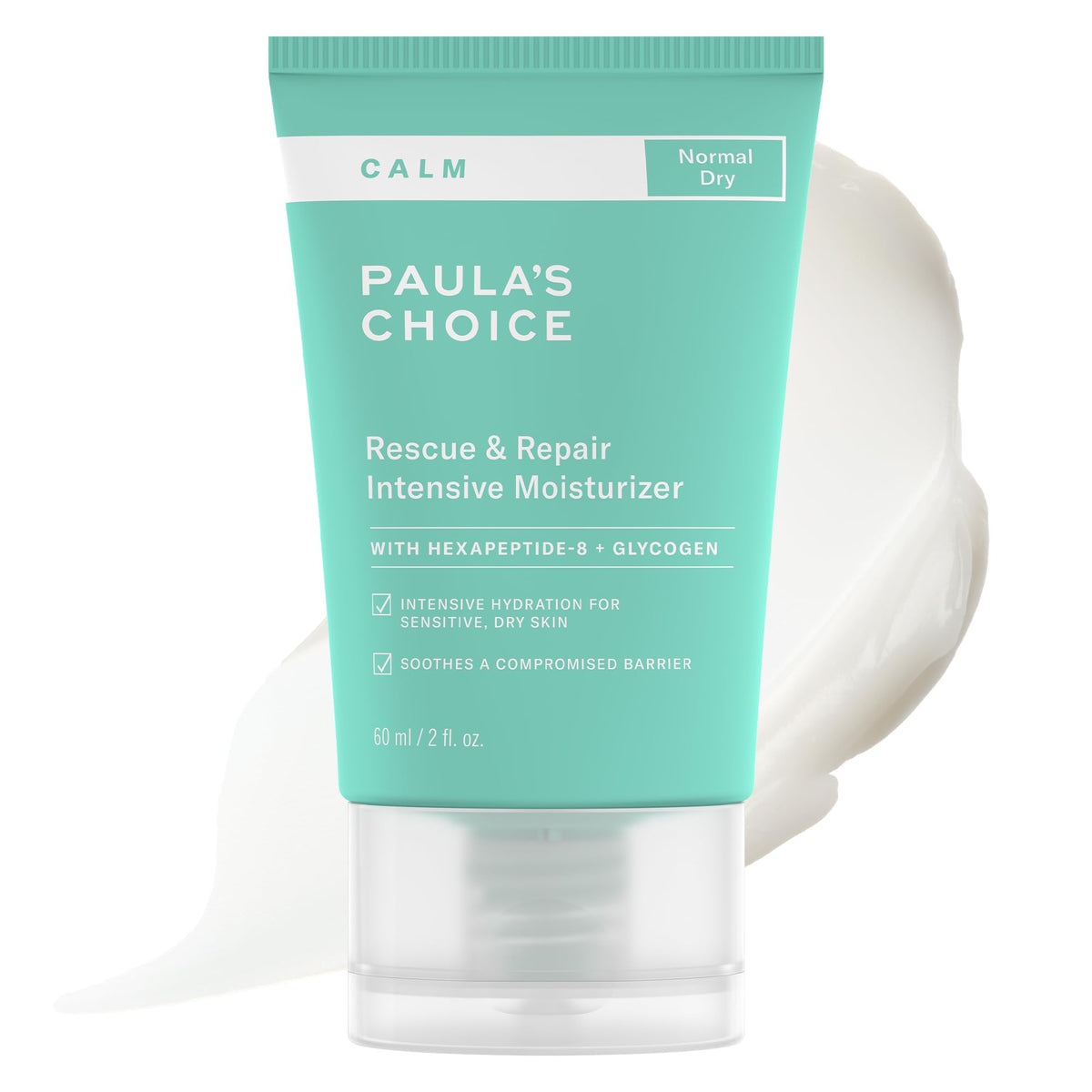 Paula's Choice front packaging showing soothing cream and benefits