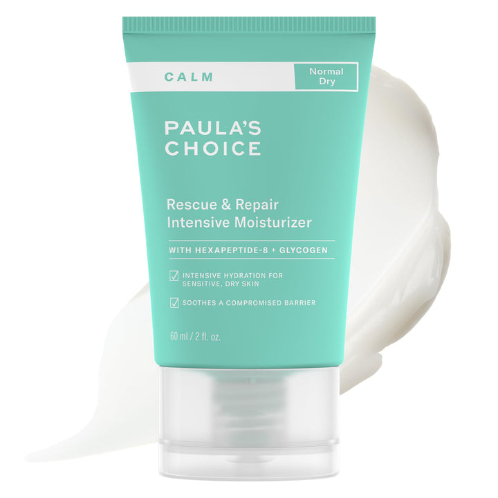 Paula's Choice front packaging showing soothing cream and benefits