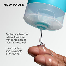 Paula's Choice bottle in hand to show 1 fl oz travel-friendly size