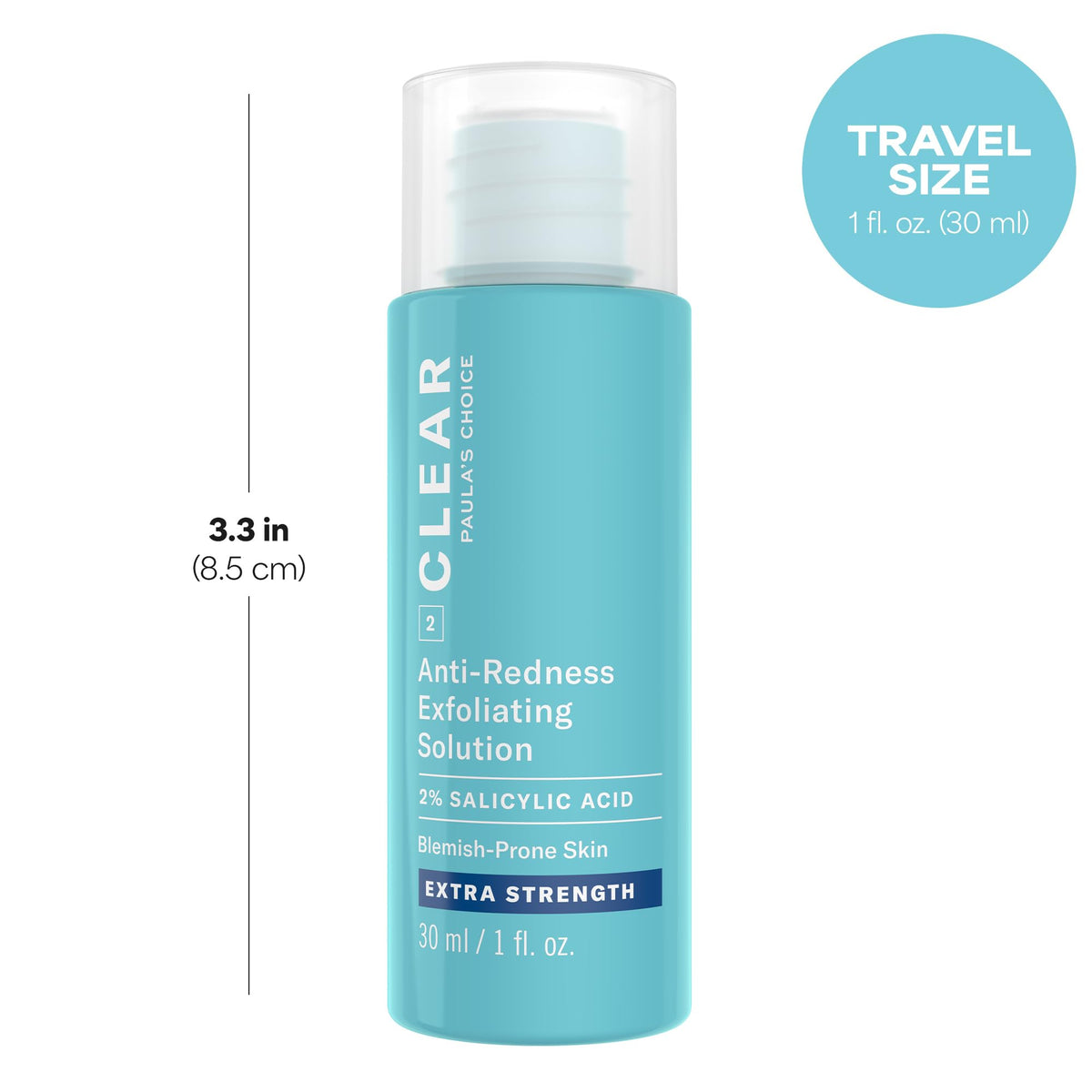 Paula's Choice close-up of clear liquid texture showing fast-absorbing benefit