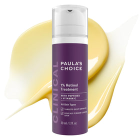 Paula's Choice front bottle image showing sleek packaging and clinical design benefits