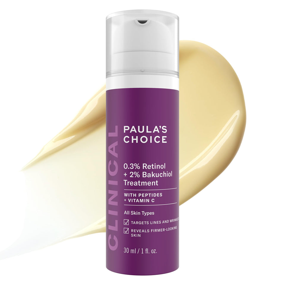 Paula's Choice front packaging showing clean clinical design and benefits