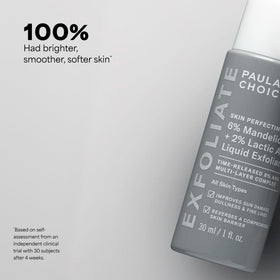 Paula's Choice liquid on cotton pad ready for gentle application