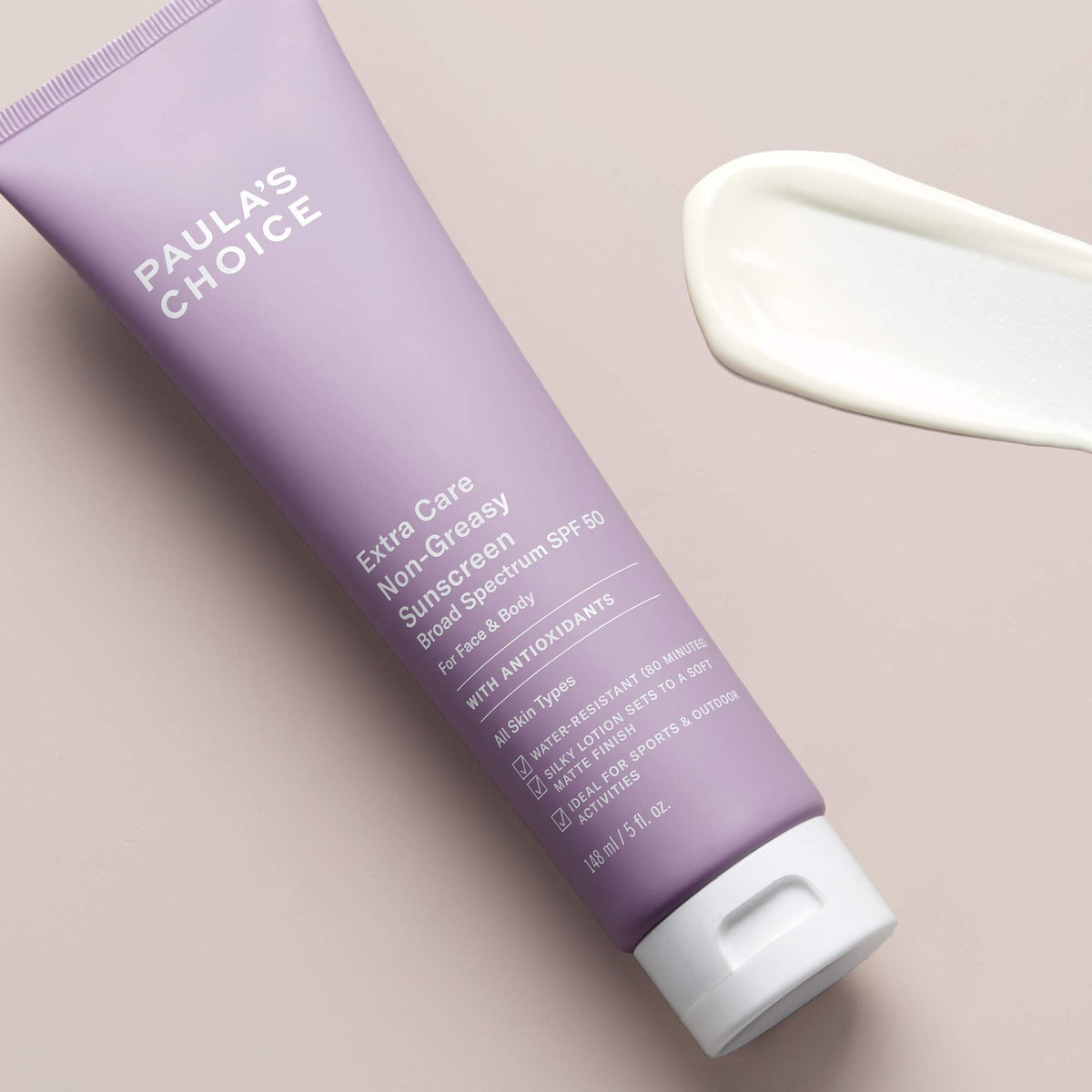 Paula's Choice worn under makeup showing smooth, non-greasy wear