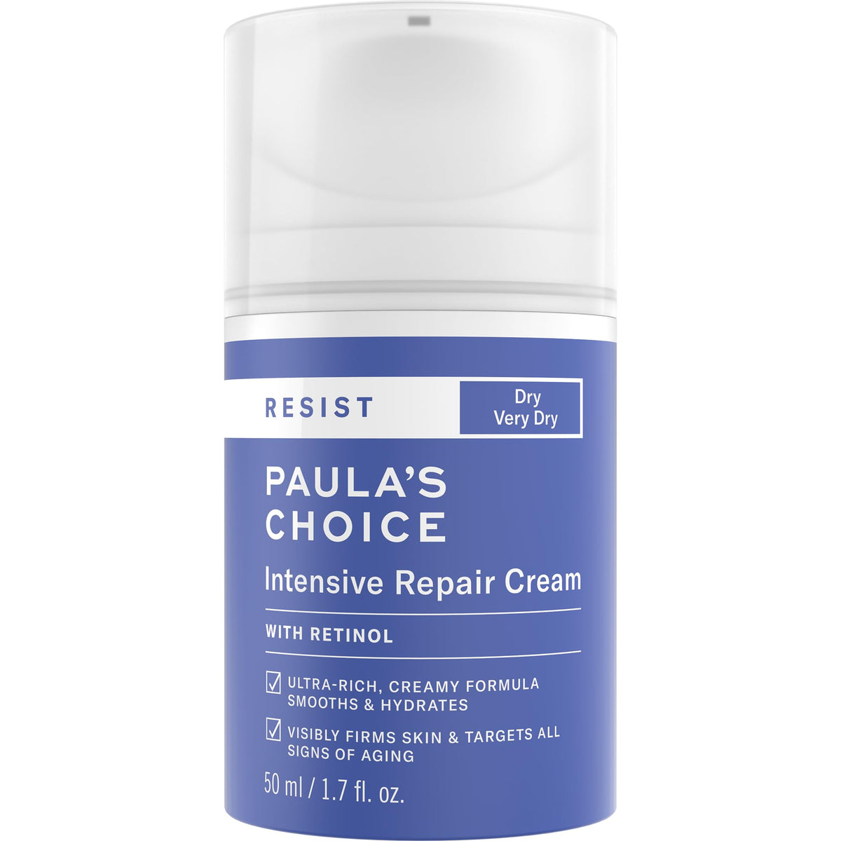 Paula's Choice front packaging showing jar and label, conveys clean clinical benefit