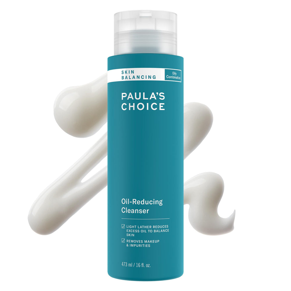 Paula's Choice front packaging showing product benefits and size, clear labeling advantage