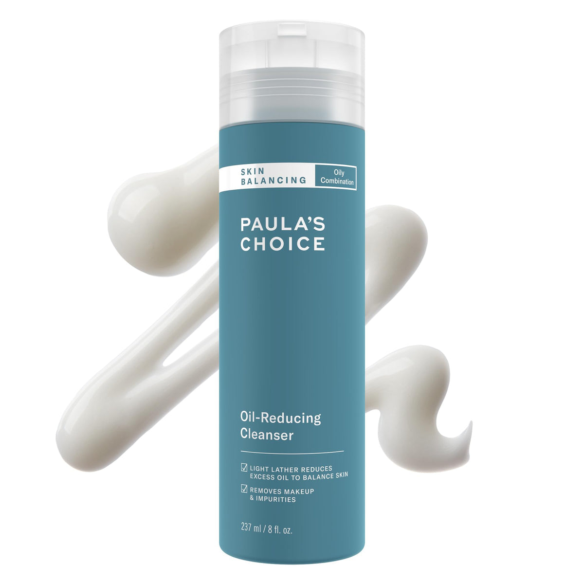 Paula's Choice front packaging showing bottle and label, clear product identification and benefit