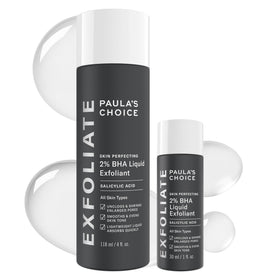 Paula's Choice front packaging showing brand and BHA benefits
