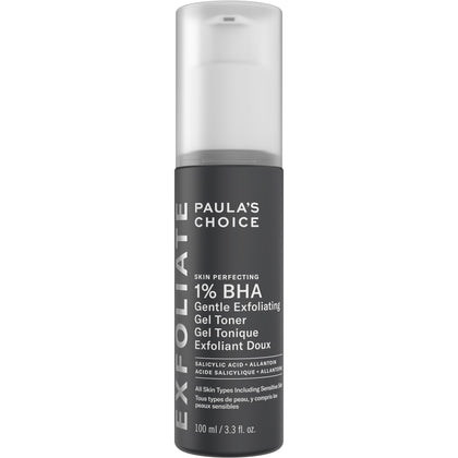 Paula's Choice front packaging showing the BHA gel and clear benefits