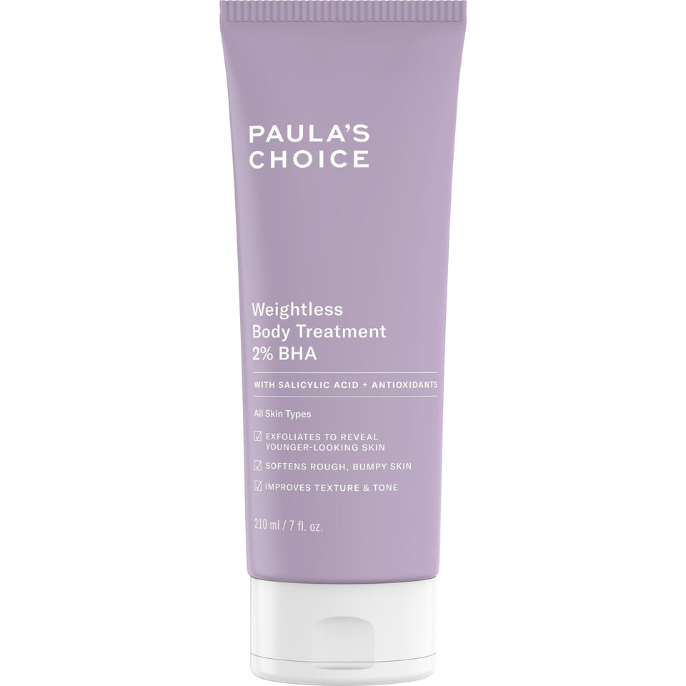 Paula's Choice front packaging showing product benefits and lightweight finish