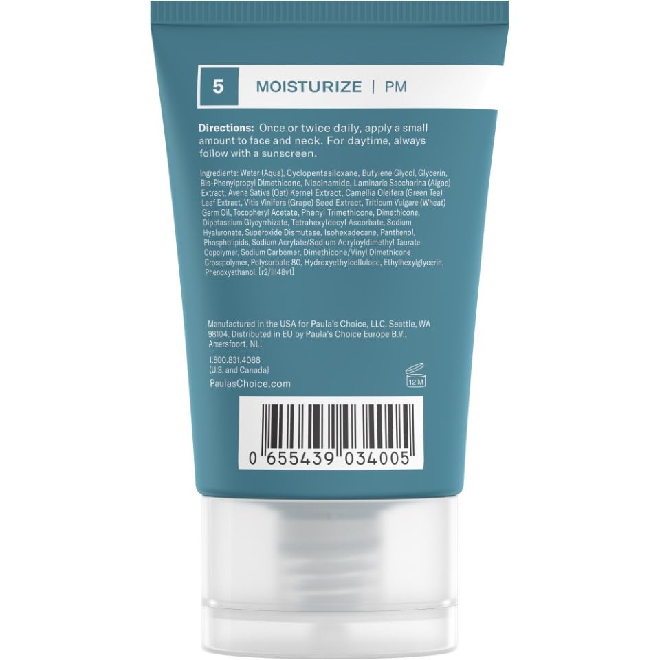 Paula's Choice gel texture close-up highlighting lightweight hydration