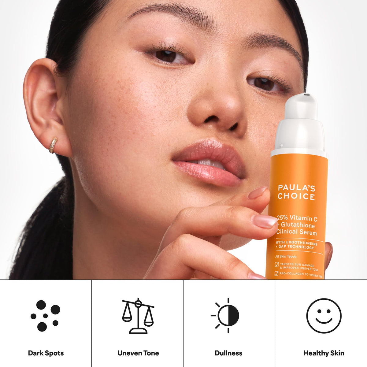 Paula's Choice ingredient focus on glutathione to emphasize brightening