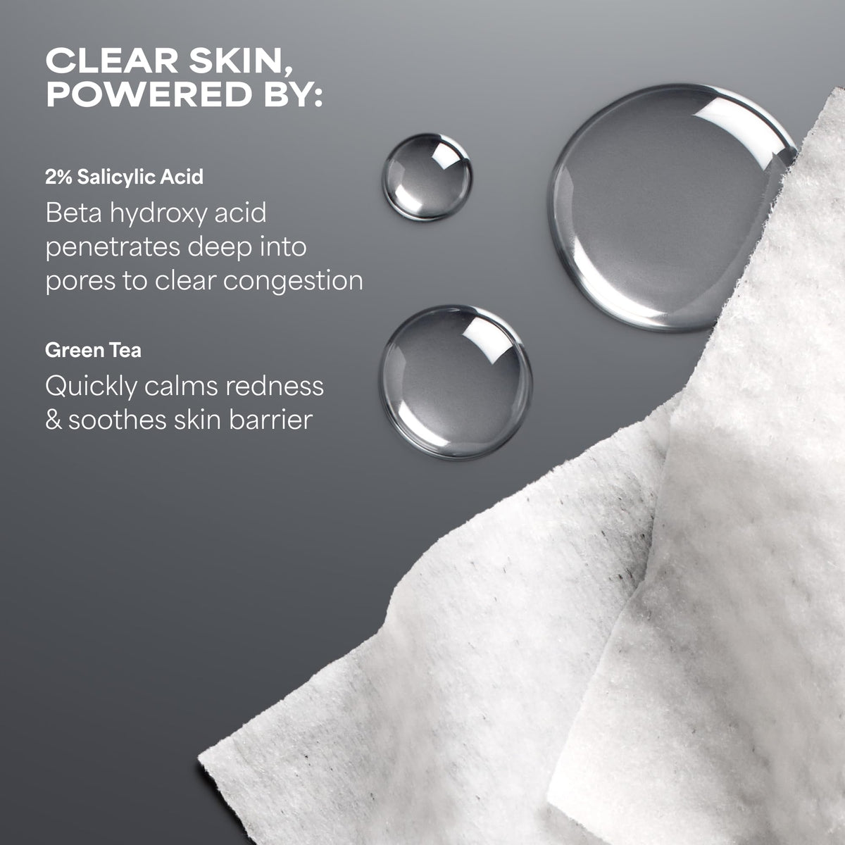 Paula's Choice product label highlighting active 2% salicylic acid ingredient benefits