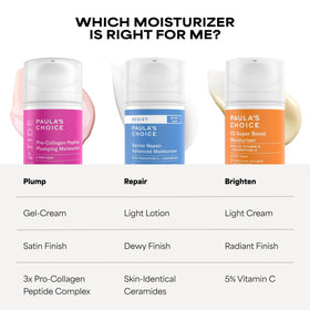 Paula's Choice on vanity in morning routine conveying daily hydration benefit