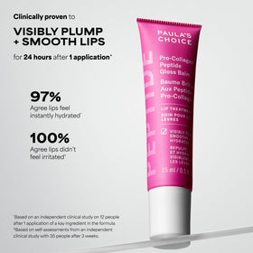 Paula's Choice close-up of glossy texture showing hydrating, non-sticky sheen benefit