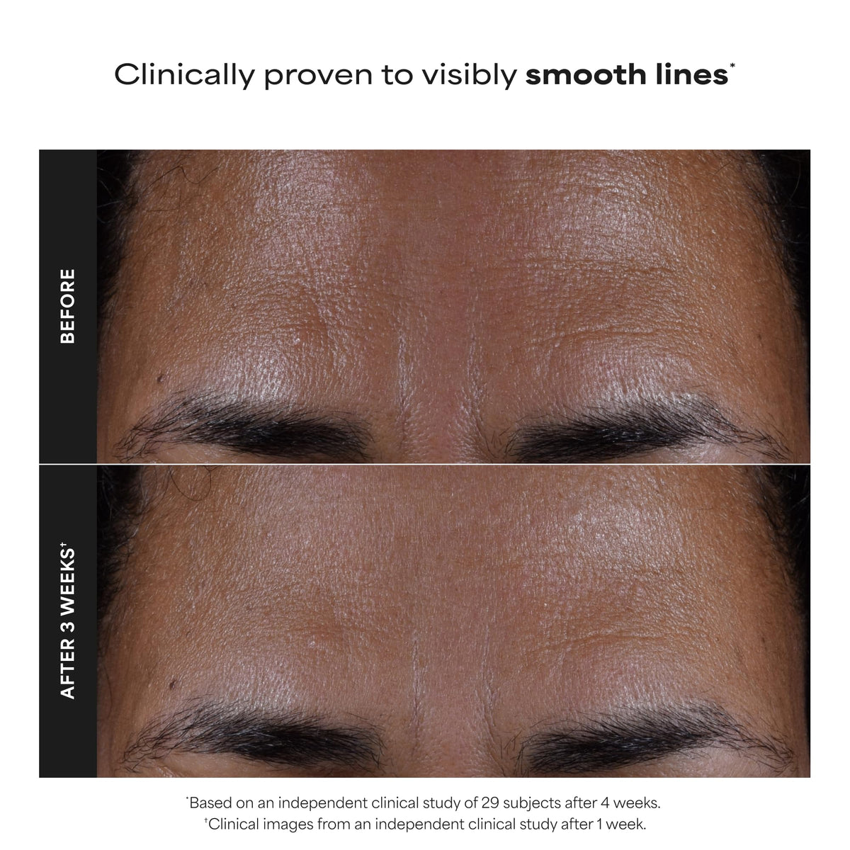 Paula's Choice liquid texture pouring on fingertip for easy application