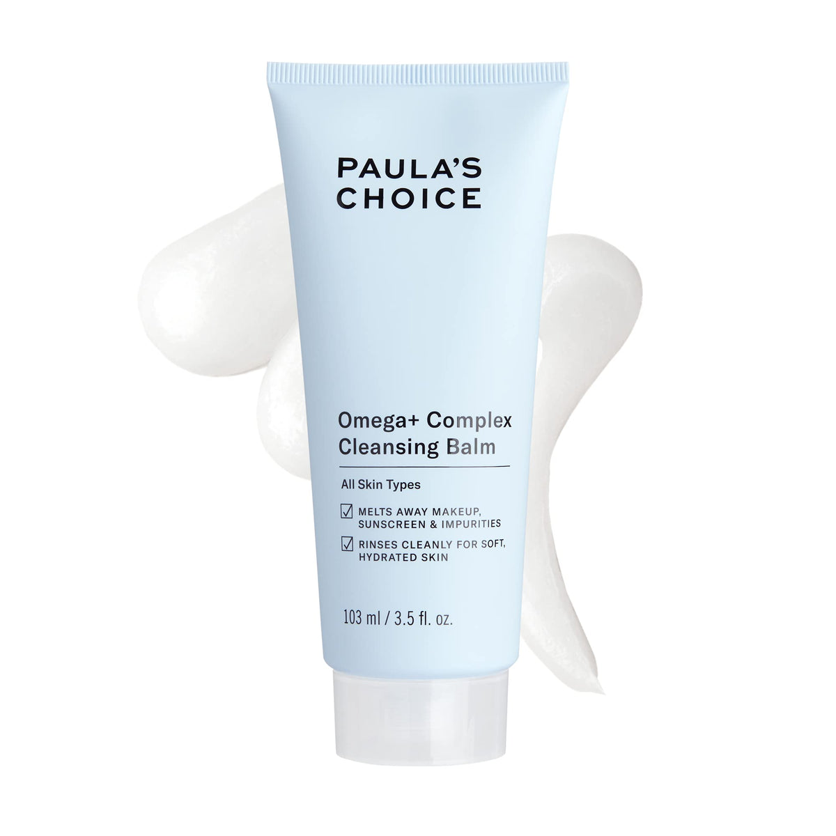 Paula's Choice cleansing balm jar front view showing packaging and product name benefit hydration