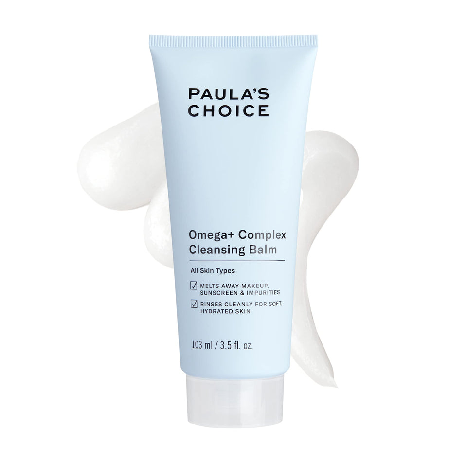 Paula's Choice cleansing balm jar front view showing packaging and product name benefit hydration