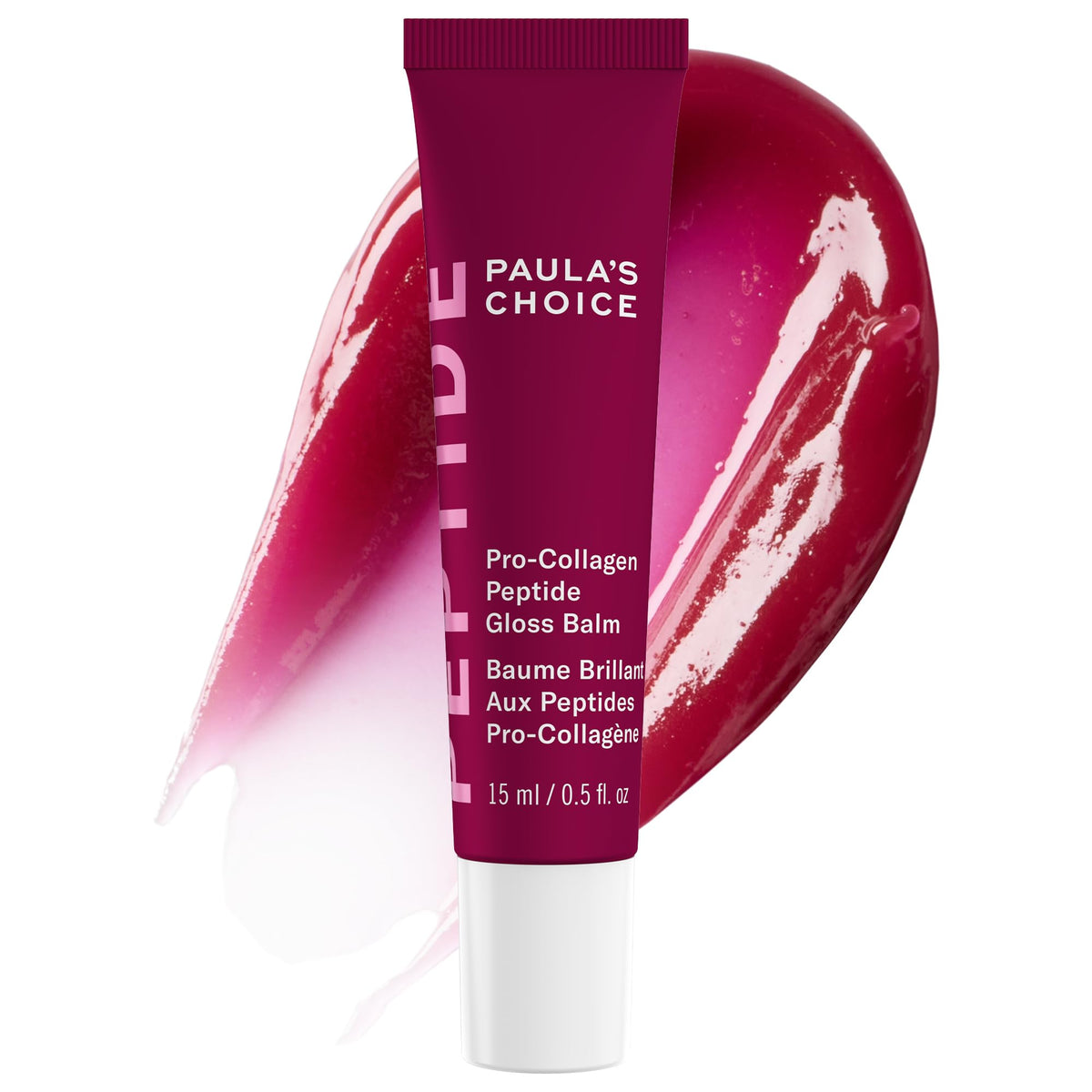 Paula's Choice front packaging showing product name and glossy finish benefit