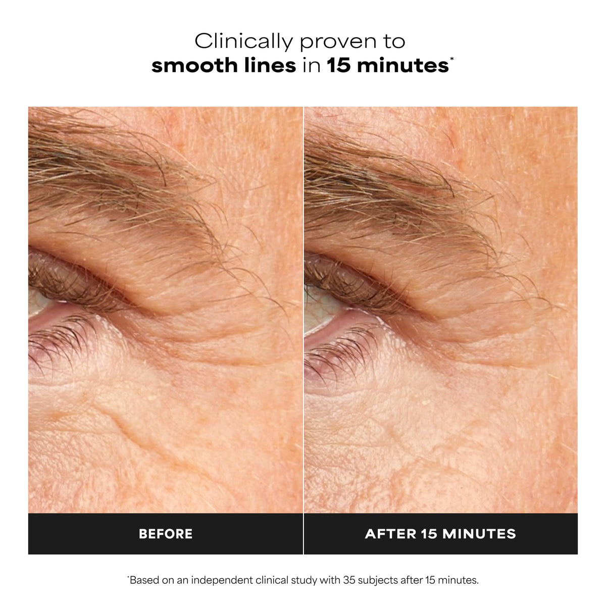 Paula's Choice serum texture spread on skin for instant hydration and plumpness