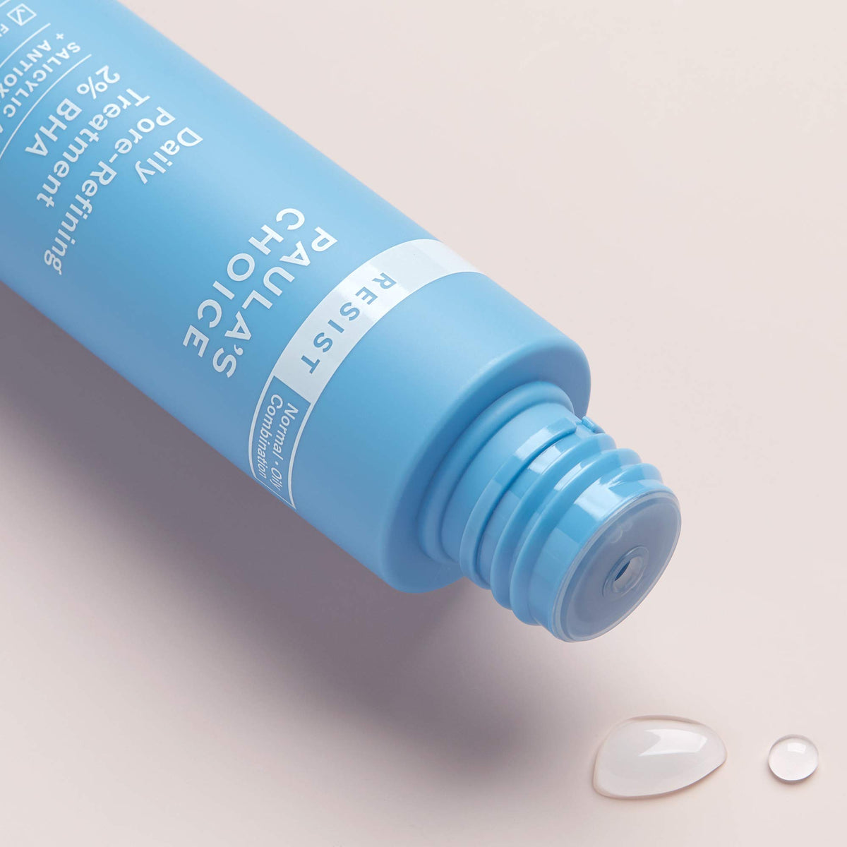 Paula's Choice close-up of liquid texture highlighting lightweight absorbency
