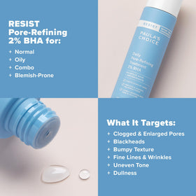 Paula's Choice 3oz bottle beside common object showing true size