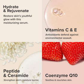 Paula's Choice clear serum drop texture demonstrating lightweight hydration