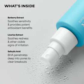 Paula's Choice spray nozzle angled to reach hard-to-access areas