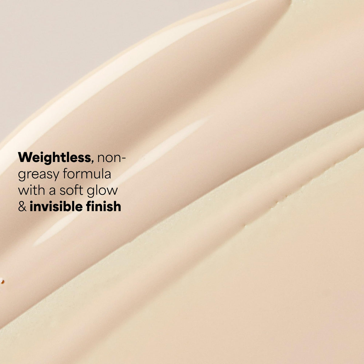 Paula's Choice sunscreen spread on skin demonstrating invisible finish and quick absorption