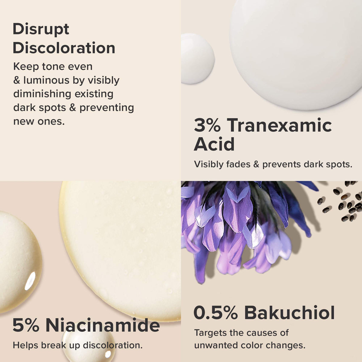 Paula's Choice texture close-up of clear serum drops showing lightweight, fast-absorbing feel