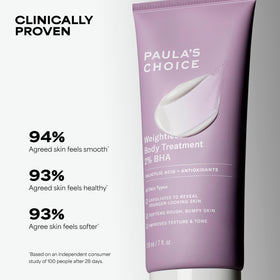 Paula's Choice close-up texture of lotion highlighting fast absorption