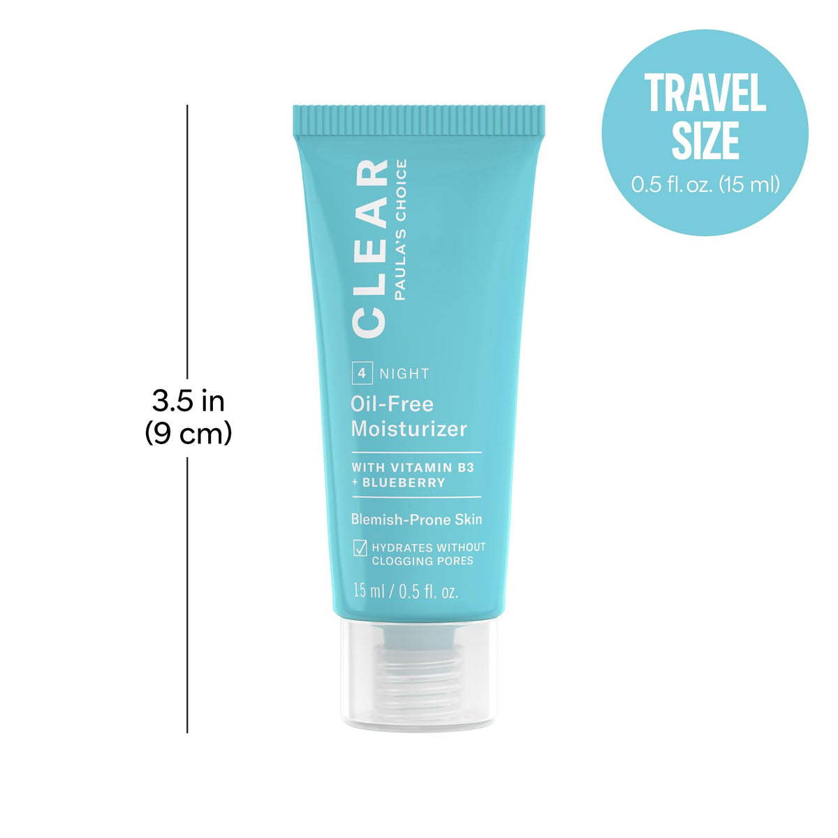 Paula's Choice CLEAR gel-cream texture close-up illustrating lightweight hydration