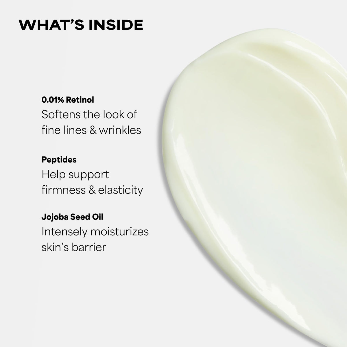 Paula's Choice close-up of cream texture illustrating rich hydration and smooth application